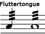 #2: Fluttertongue notation