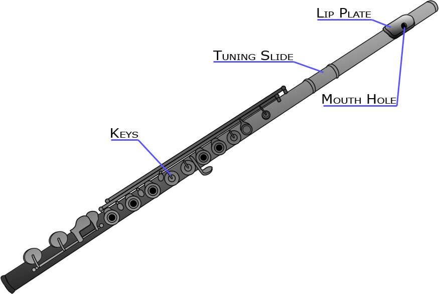 Flute layout