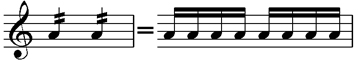 #4: Measured tremolo notation