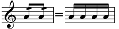 #4: Measured tremolo notation